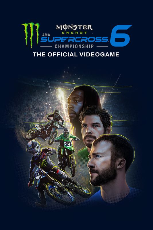 Monster Energy Supercross 6 box art for Playstation 4